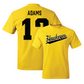 Gold Softball Script Tee  - Jalen Adams