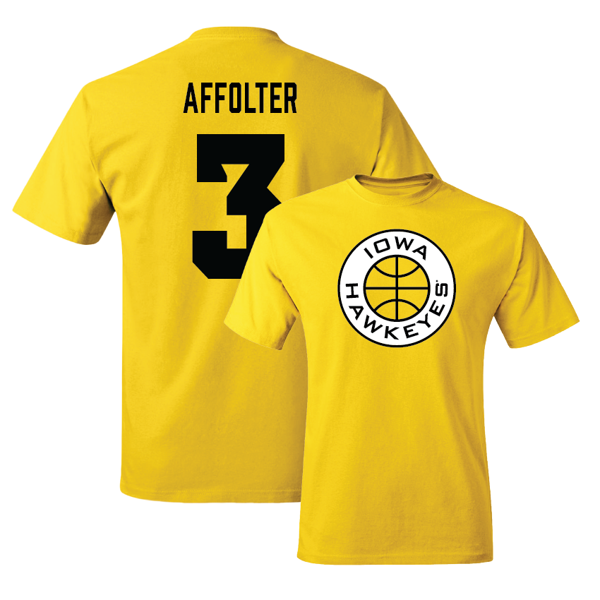 Gold Women's Basketball Tee - Sydney Affolter