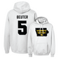 Baseball White State Hoodie  - Reece Beuter