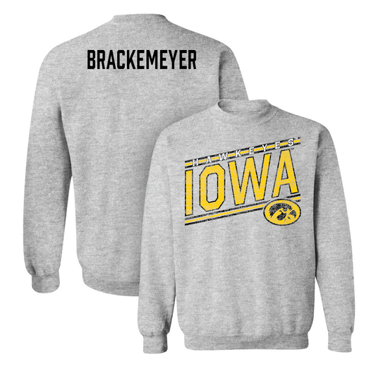 Sport Grey Track & Field Slant Crew - Koby Brackemeyer