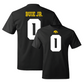 Black Football Shirsey Tee   - Jarriett Buie Jr.