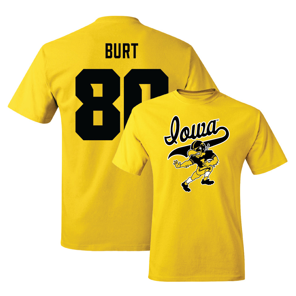 Gold Football Mascot Tee   - Michael Burt