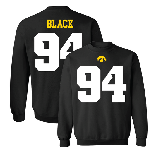 Black Football Shirsey Crew - Yahya Black