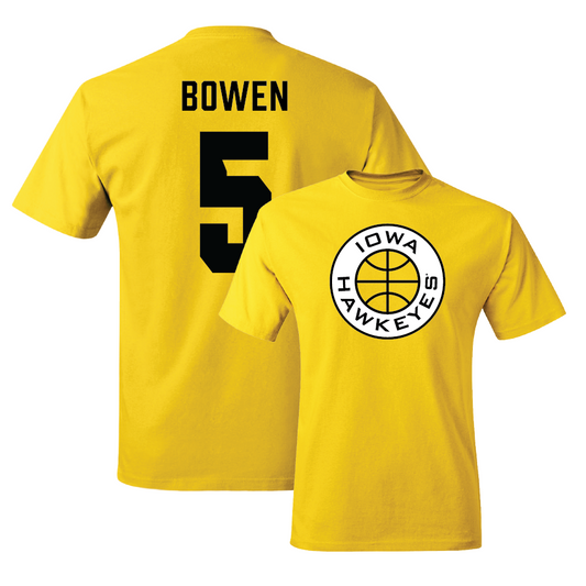 Gold Men's Basketball Tee - Dasonte Bowen