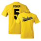 Gold Men's Basketball Script Tee - Dasonte Bowen