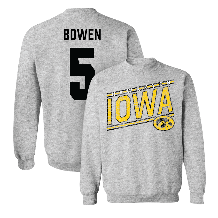 Sport Grey Men's Basketball Slant Crew - Dasonte Bowen