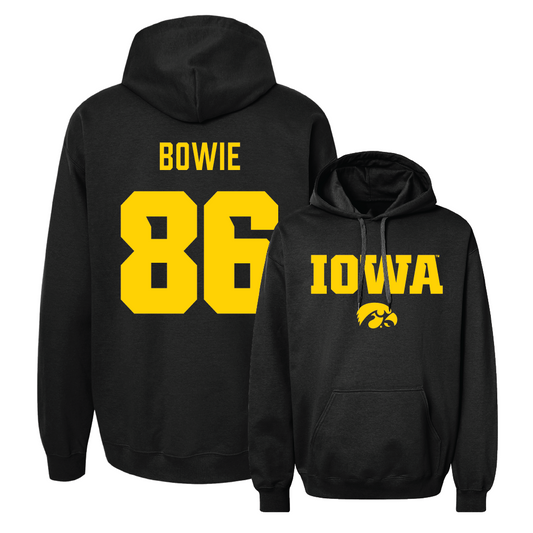 Black Football Classic Hoodie   - Jeff Bowie