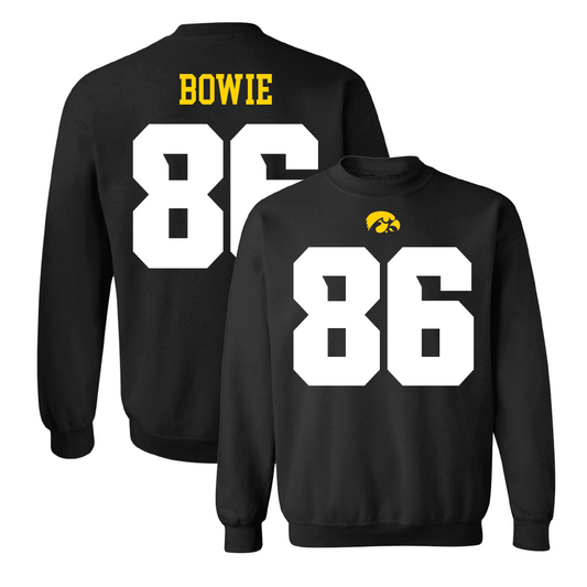 Black Football Shirsey Crew   - Jeff Bowie