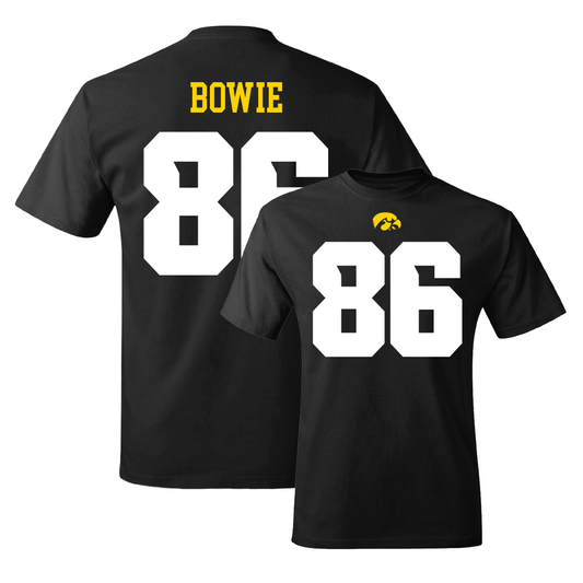 Black Football Shirsey Tee   - Jeff Bowie