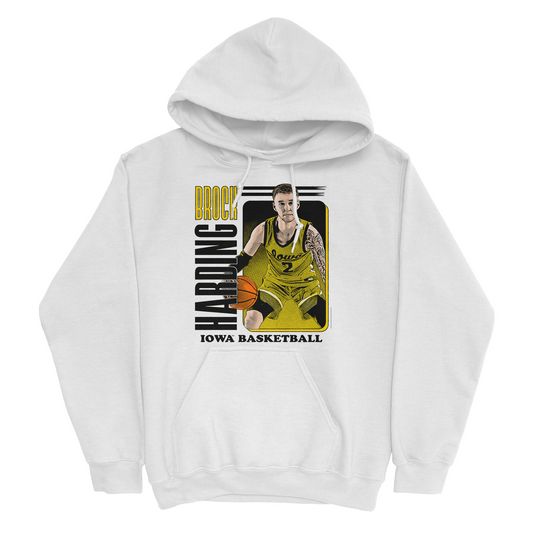 EXCLUSIVE RELEASE: Brock Harding Illustrated White Hoodie