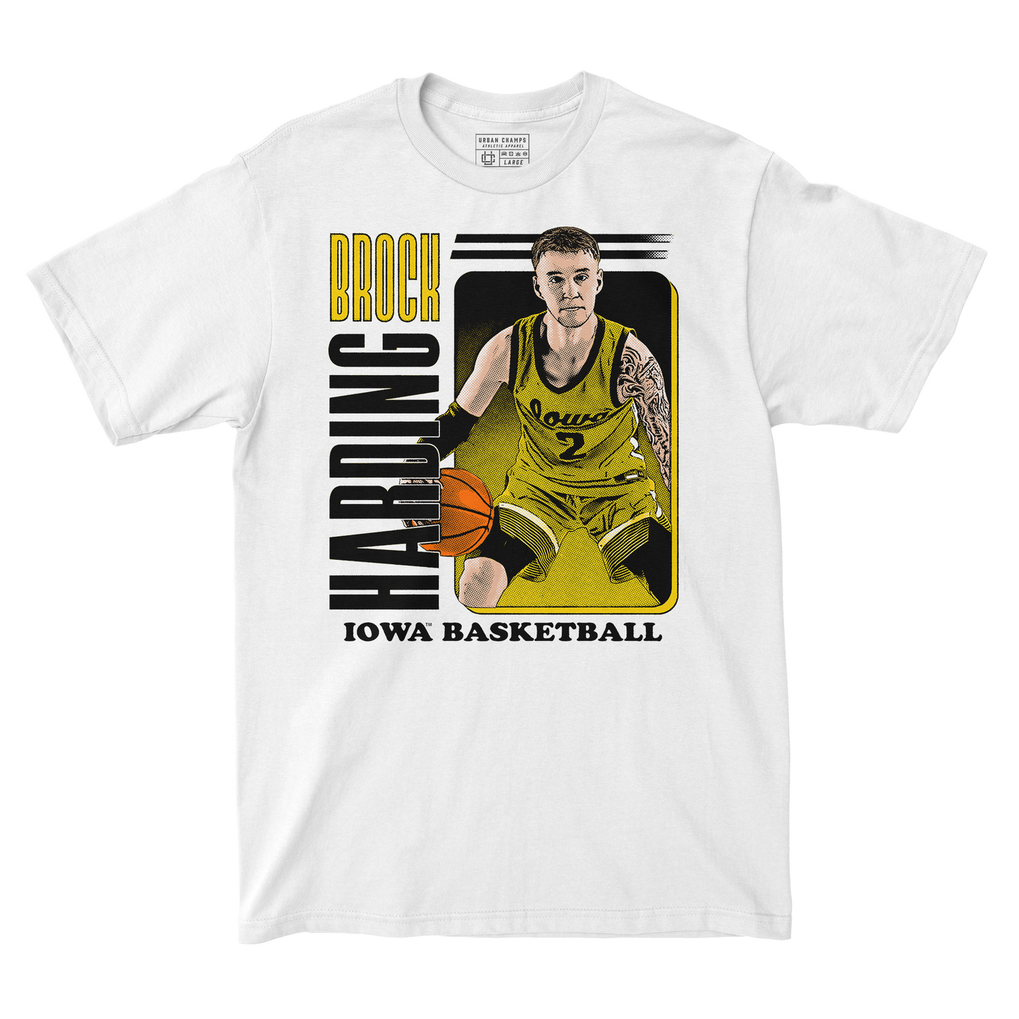 EXCLUSIVE RELEASE: Brock Harding Illustrated White Tee