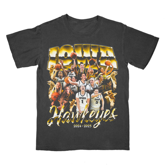 EXCLUSIVE RELEASE: 2024-25 Iowa Women's Basketball Team Pepper Tee