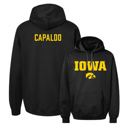 Track & Field Black Classic Hoodie - Sal Capaldo