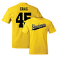 Gold Football Script Tee - Deontae Craig