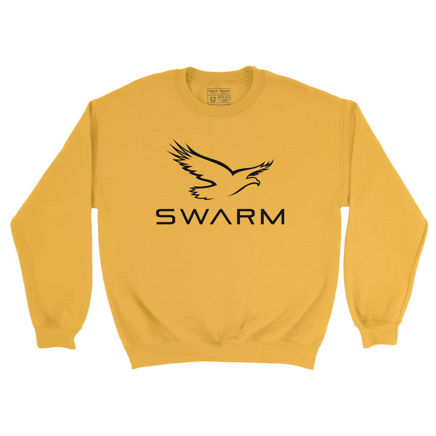 Iowa Swarm Collective: Gold Swarm Crewneck