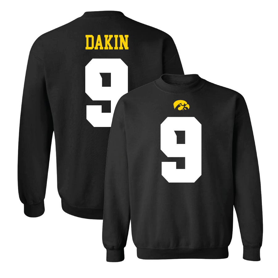 Black Football Shirsey Crew  - Rhys Dakin