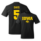 Black Football Classic Tee   - Teegan Davis