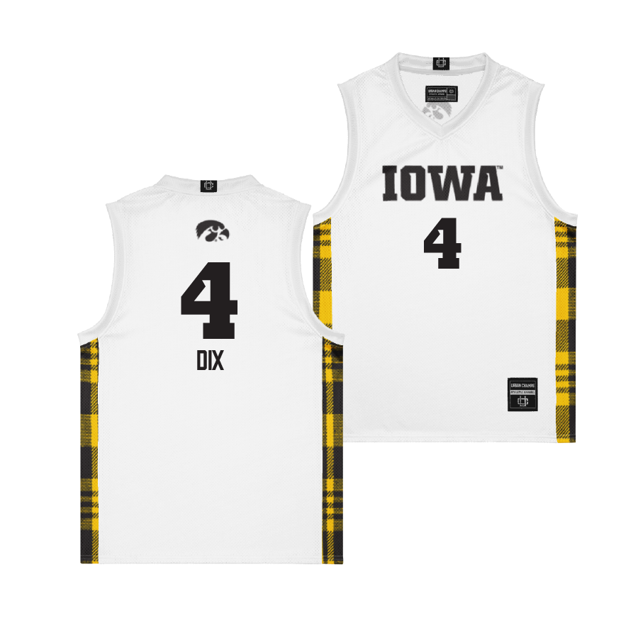 EXCLUSIVE: Iowa Winter Edition Basketball Jersey - Josh Dix