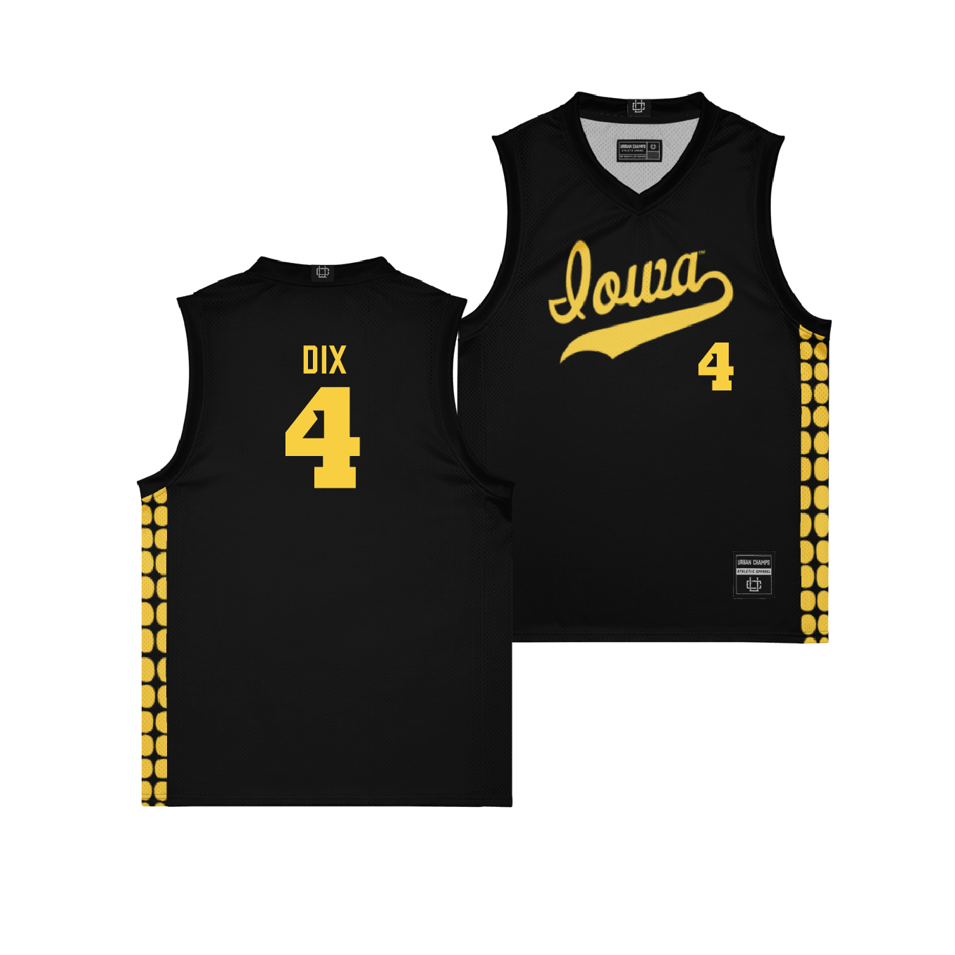 Iowa Mens Basketball 2025 Campus Edition Jersey - Josh Dix