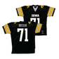 Black Iowa Football Jersey   - Jack Dotzler