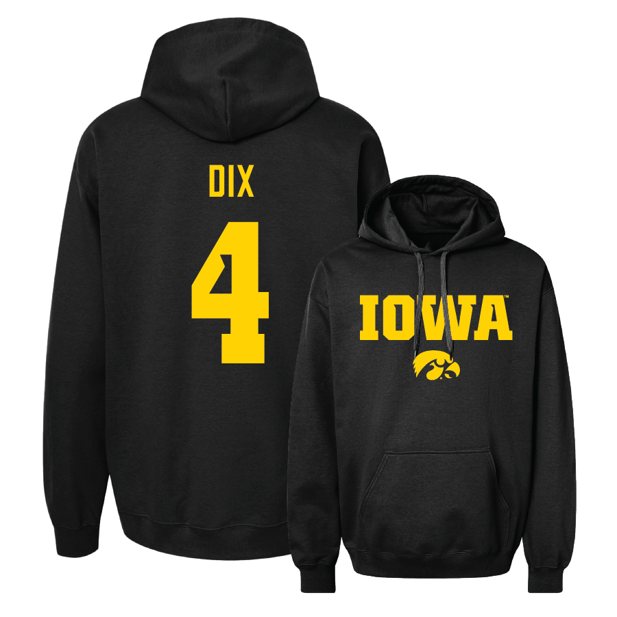 Men's Basketball Black Classic Hoodie - Josh Dix