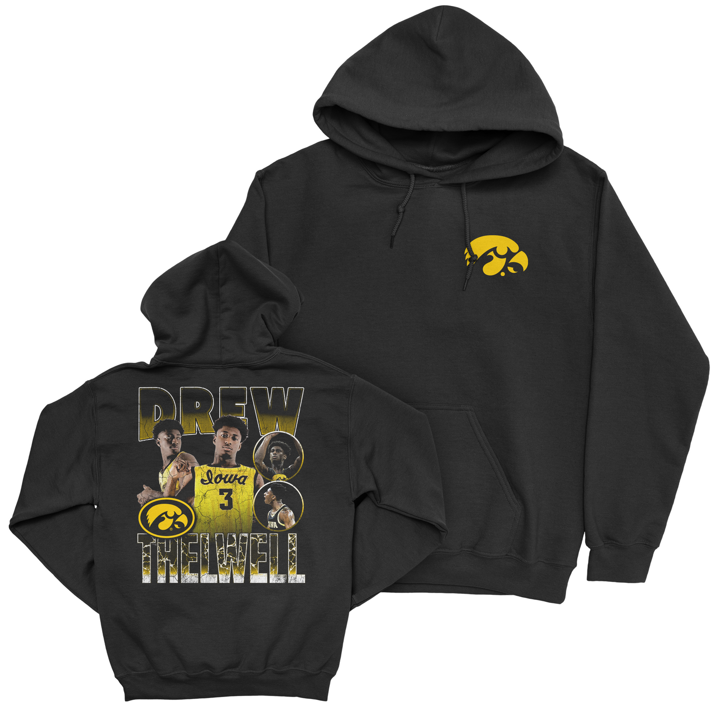 EXCLUSIVE RELEASE: Drew Thelwell 90s Black Hoodie