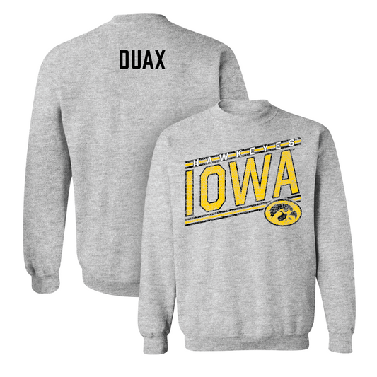 Sport Grey Track & Field Slant Crew - Holly Duax