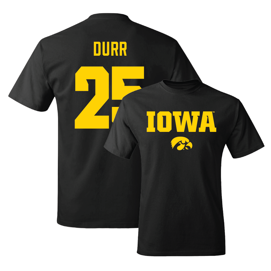 Women's Soccer Black Classic Tee - Josie Durr