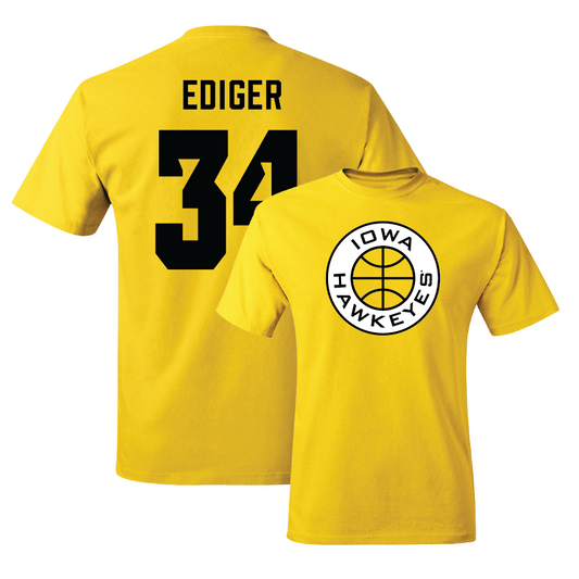 Gold Women's Basketball Tee - AJ Ediger