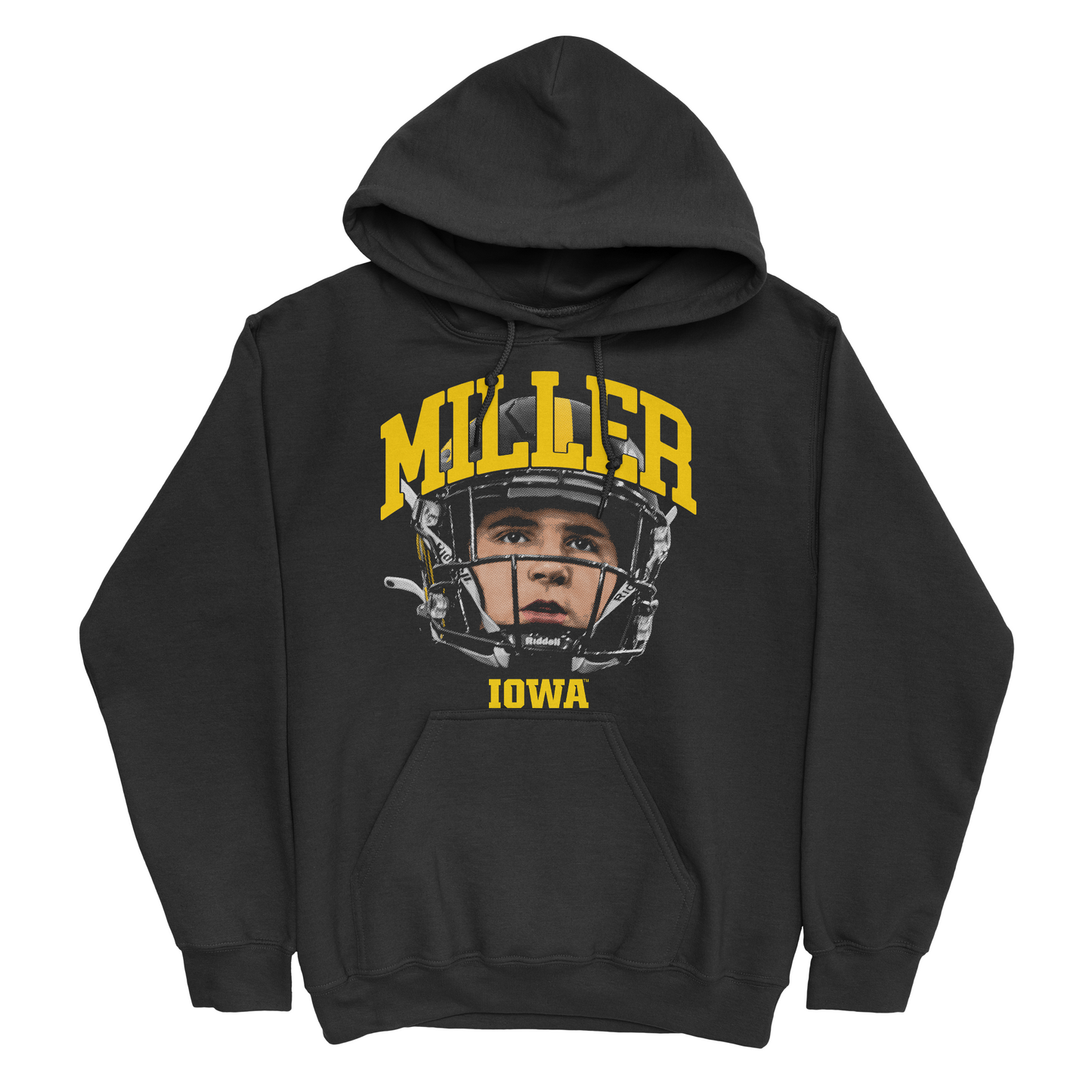 EXCLUSIVE RELEASE: Eli Miller Portrait Black Hoodie