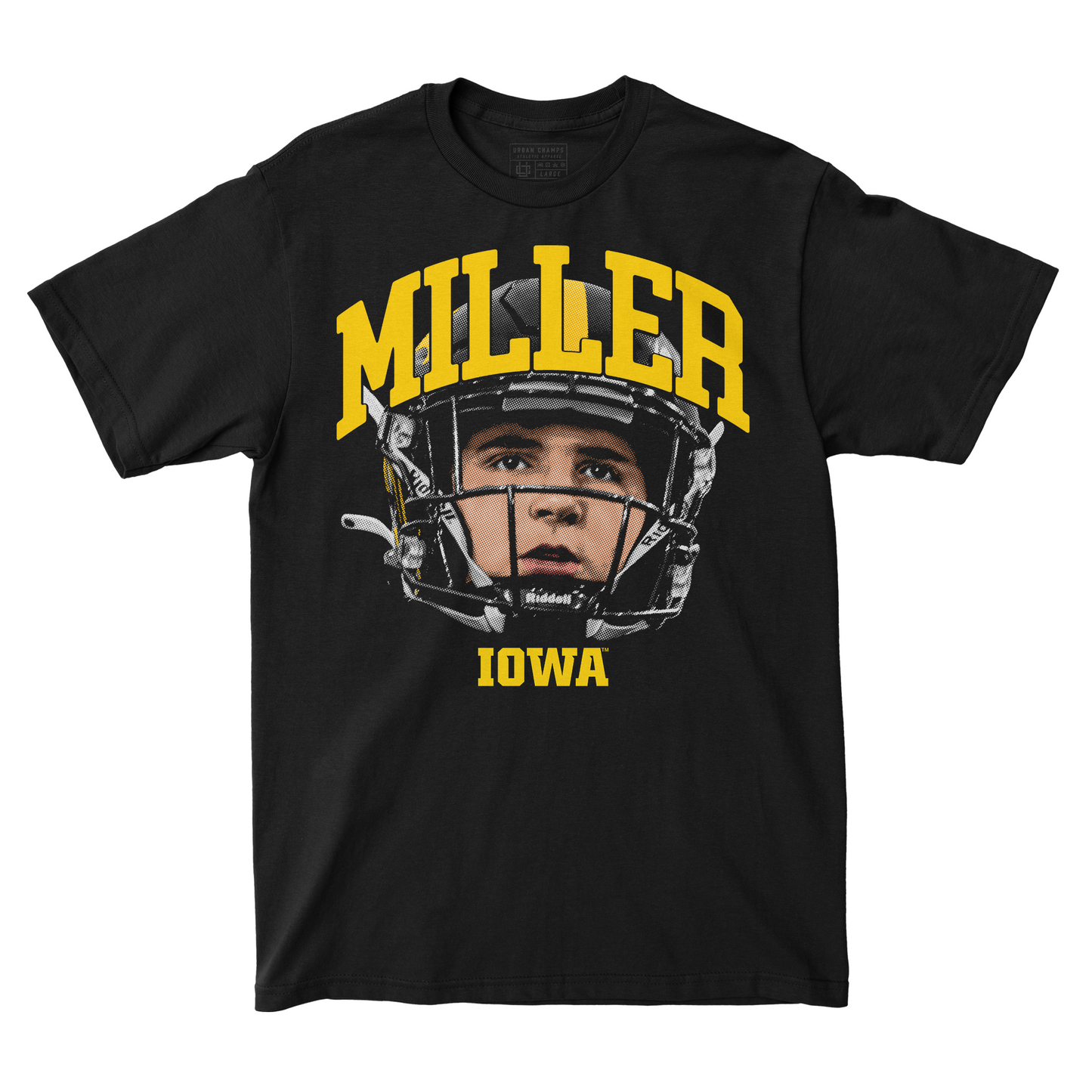 EXCLUSIVE RELEASE: Eli Miller Portrait Black Tee