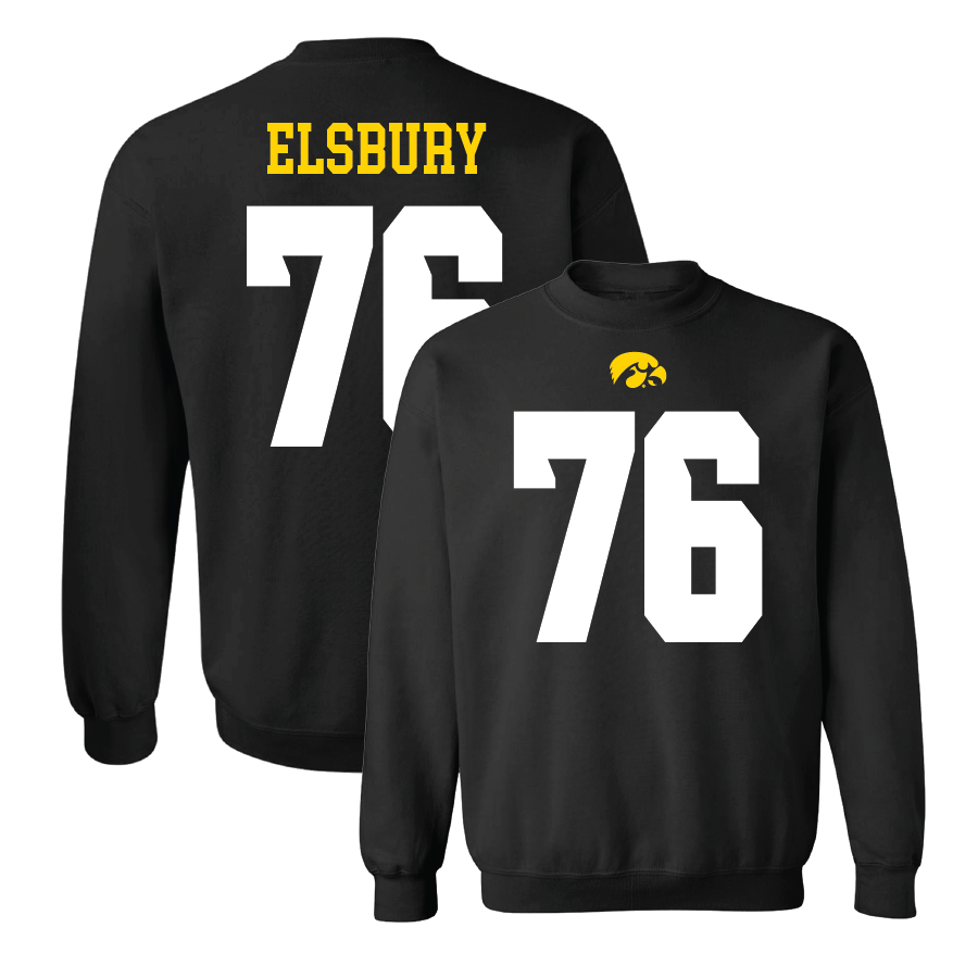 Football Black Shirsey Crew - Tyler Elsbury