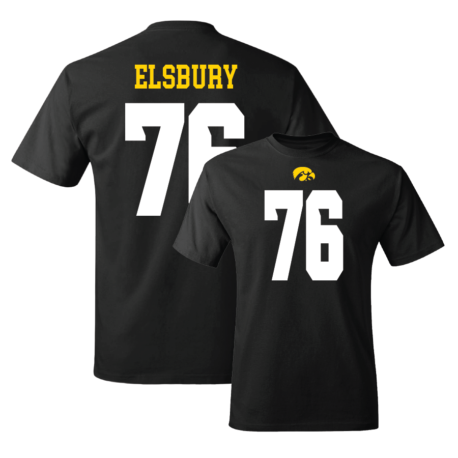 Football Black Shirsey Tee - Tyler Elsbury