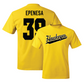 Gold Football Script Tee - Eric Epenesa