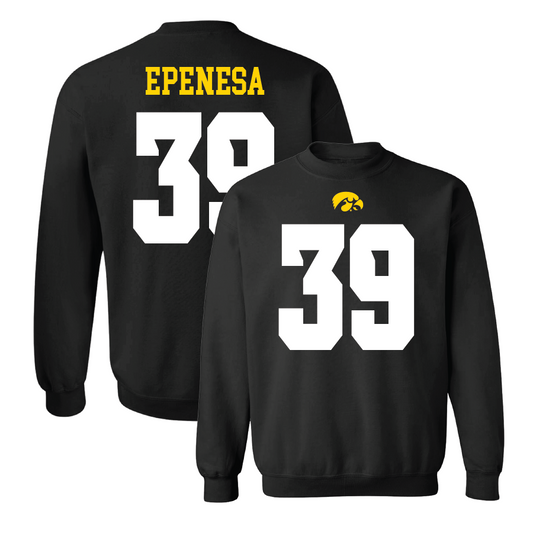 Football Black Shirsey Crew - Eric Epenesa