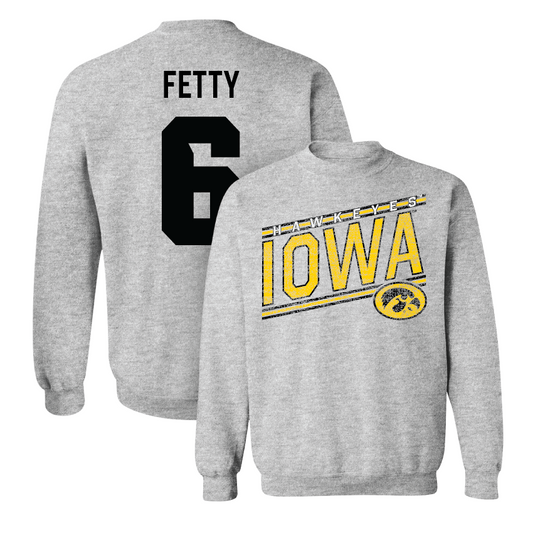 Sport Grey Women's Soccer Slant Crew  - Rielee Fetty