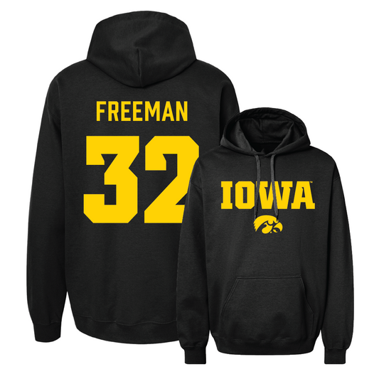 Men's Basketball Black Classic Hoodie - Owen Freeman