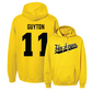 Gold Women's Basketball Script Hoodie  - Aaliyah Guyton