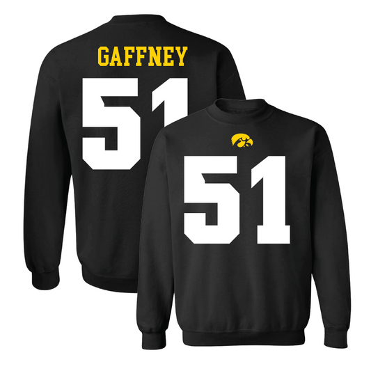 Football Black Shirsey Crew - Luke Gaffney