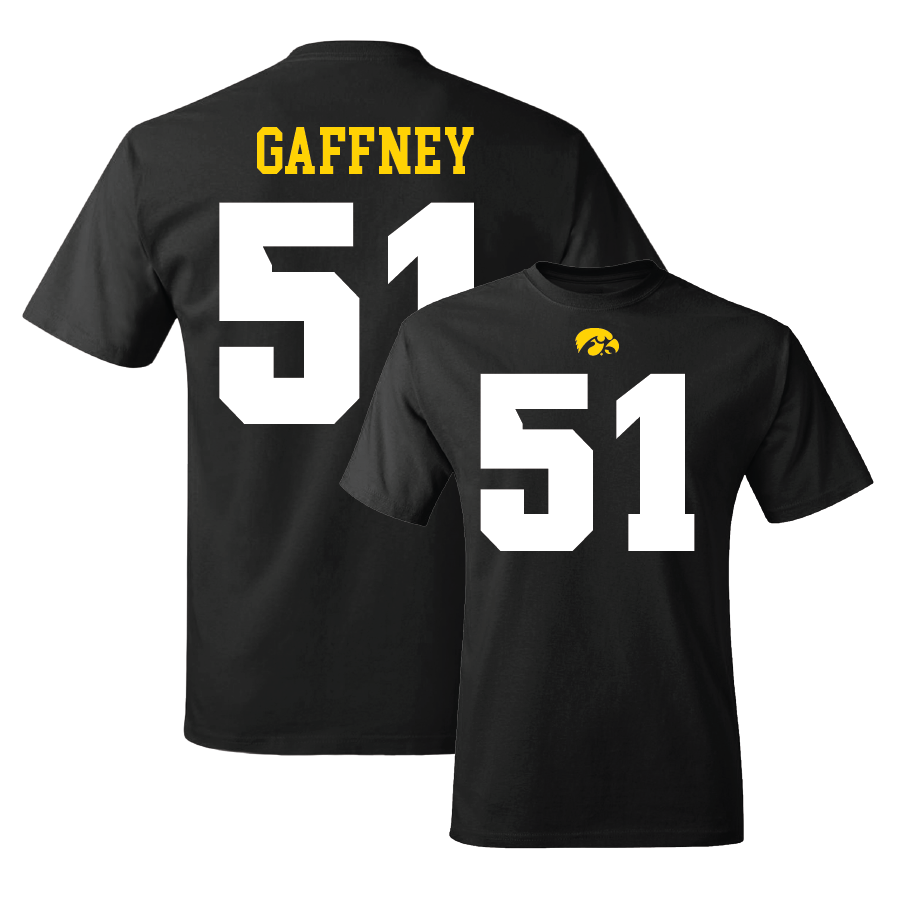 Football Black Shirsey Tee - Luke Gaffney