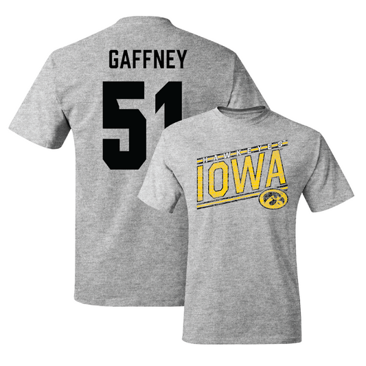 Sport Grey Football Slant Tee - Luke Gaffney