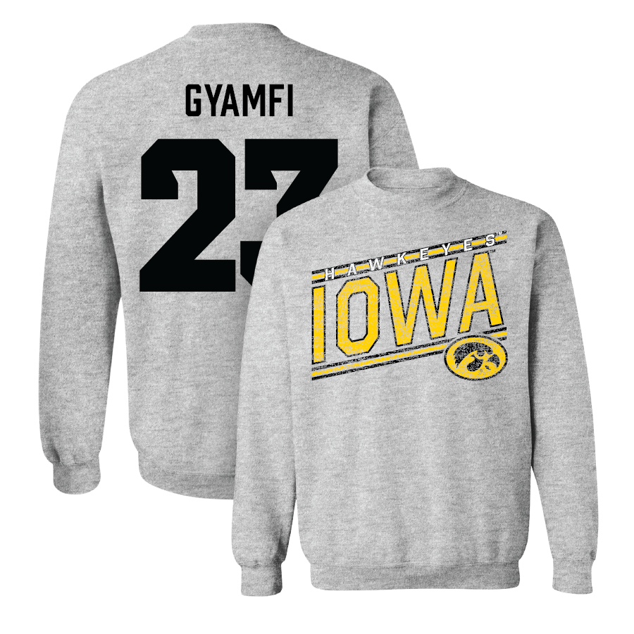 Sport Grey Women's Basketball Slant Crew - Jada Gyamfi