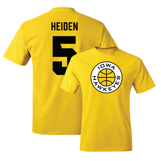 Gold Women's Basketball Tee  - Ava Heiden