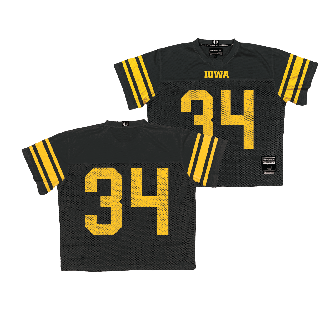 Iowa Throwback Football Jersey - Jay Higgins | #34