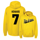 Gold Football Script Hoodie   - Dayton Howard