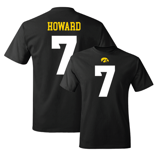 Black Football Shirsey Tee   - Dayton Howard