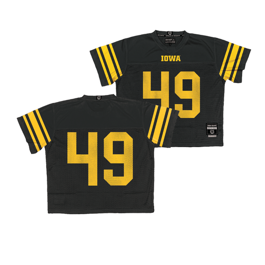 Iowa Throwback Football Jersey  - Ethan Hurkett