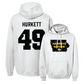 White Football State Hoodie   - Ethan Hurkett