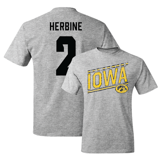 Sport Grey Field Hockey Slant Tee - Rachel Herbine