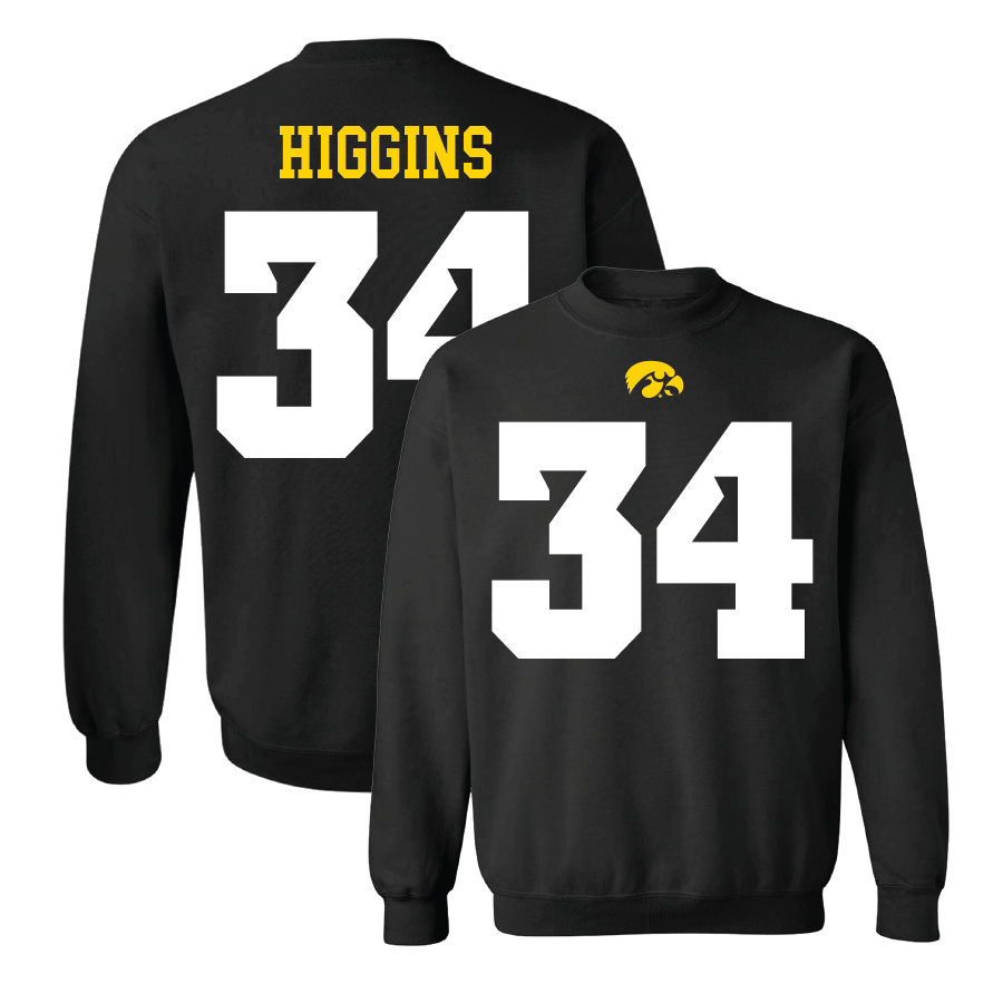 Black Football Shirsey Crew - Jay Higgins